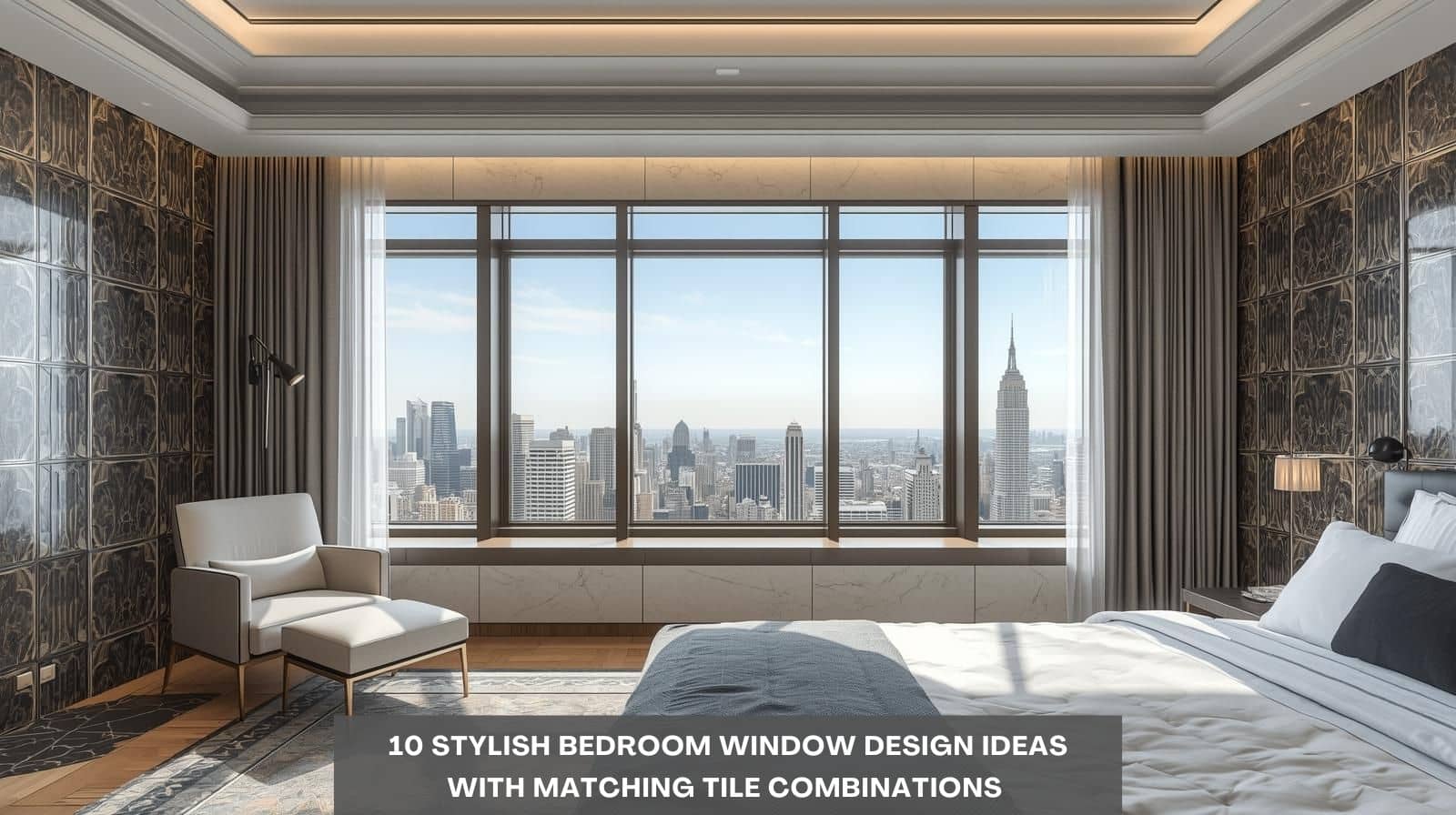10 Stylish Bedroom Window Design Ideas with Matching Tile Combinations