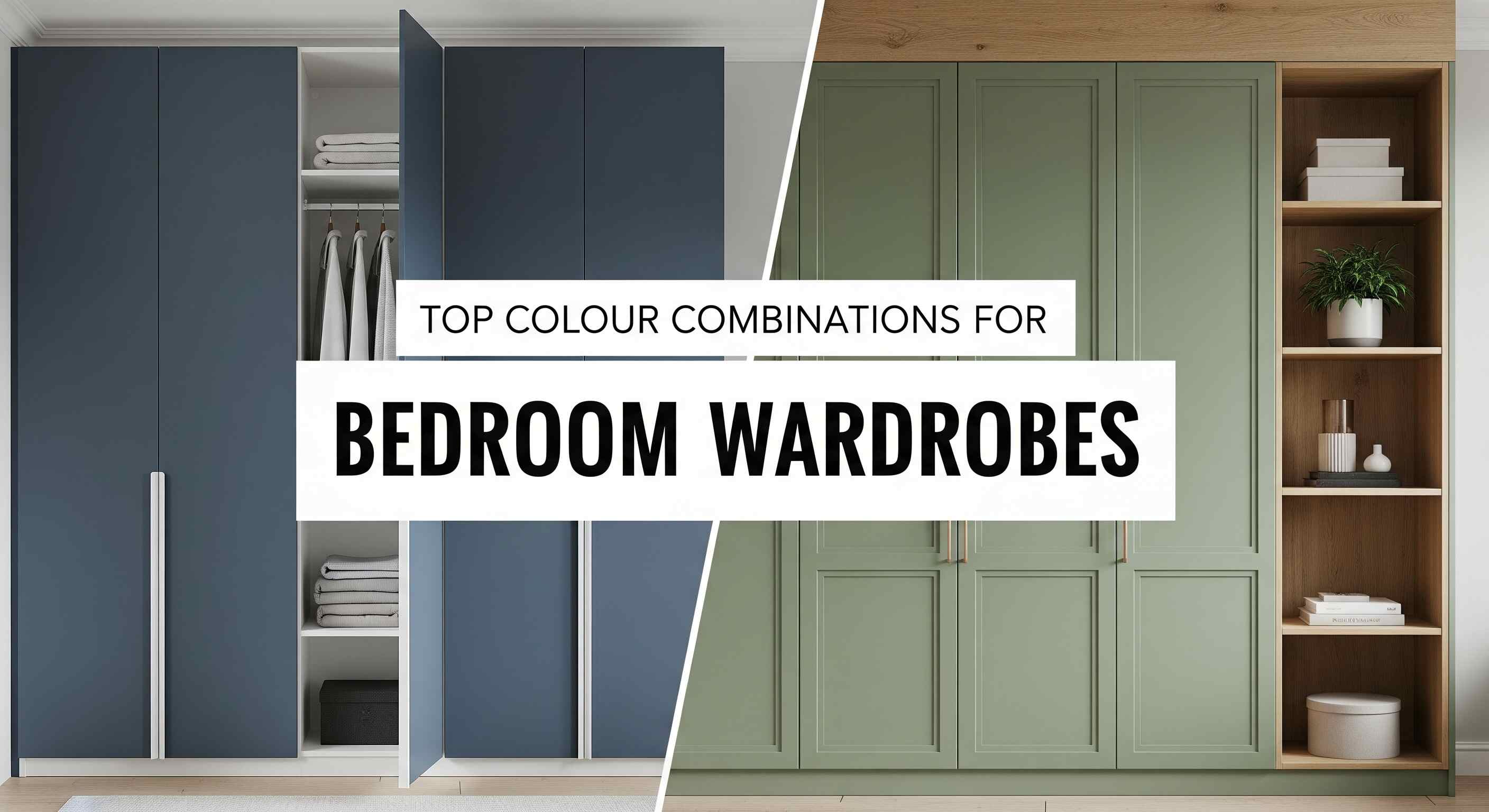 Wardrobe Colour Combination Ideas to Match Your Bedroom Decor