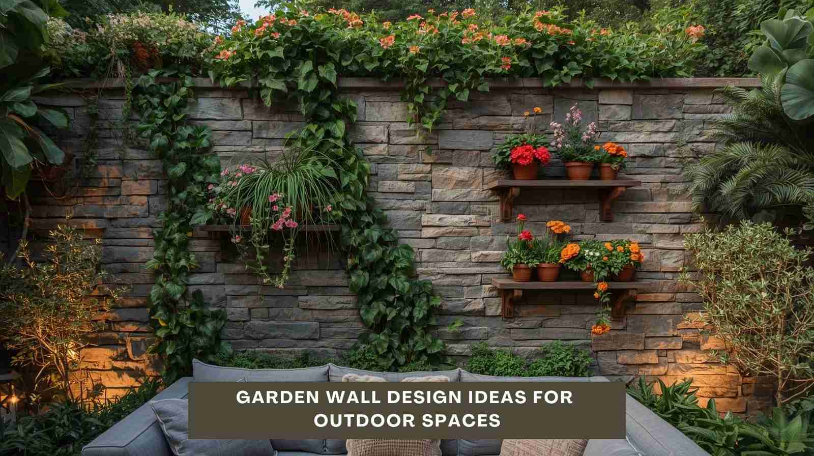 15 Garden Wall Design Ideas for Outdoor Spaces