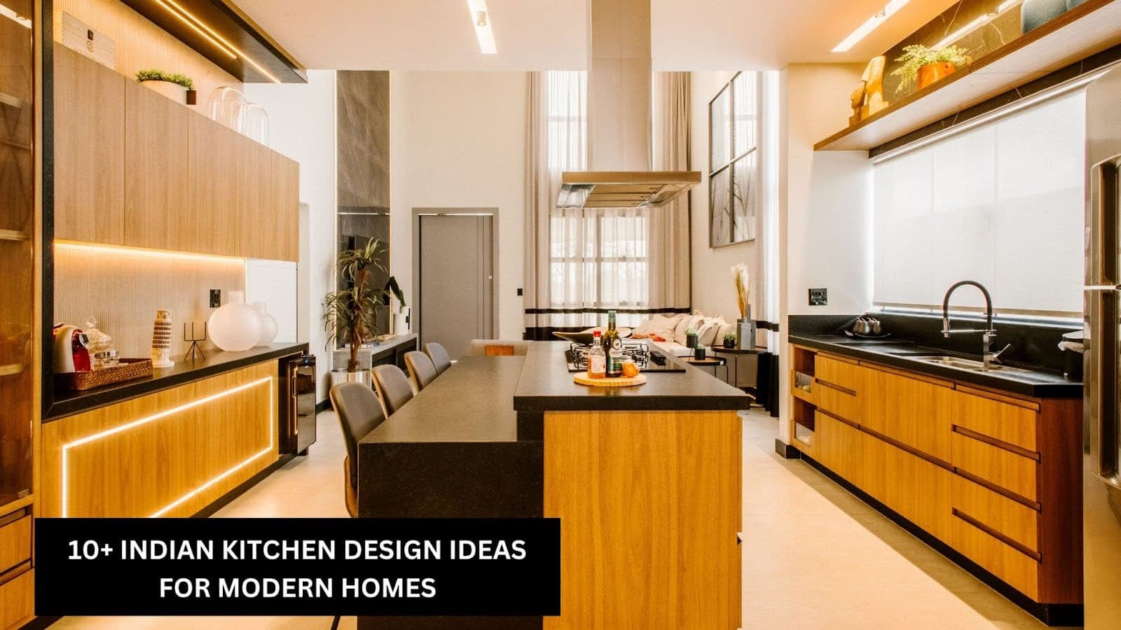 10+ Indian Kitchen Design Ideas for Modern Homes | Simpolo