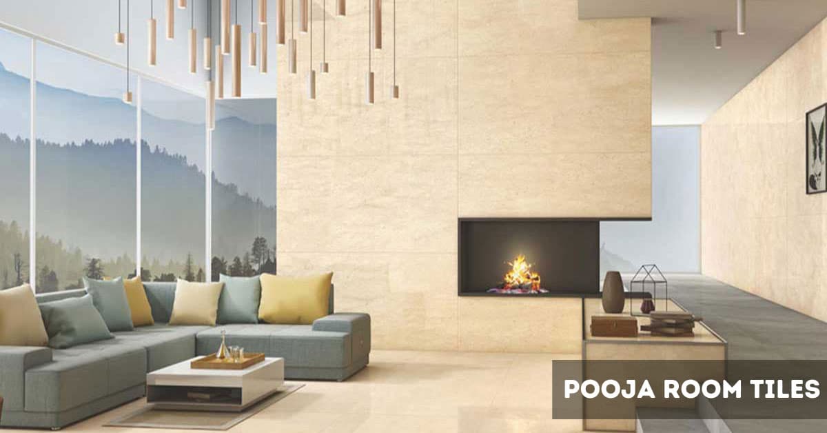 How to Combine Pooja Room Tiles with Drawing Room Tiles Seamlessly