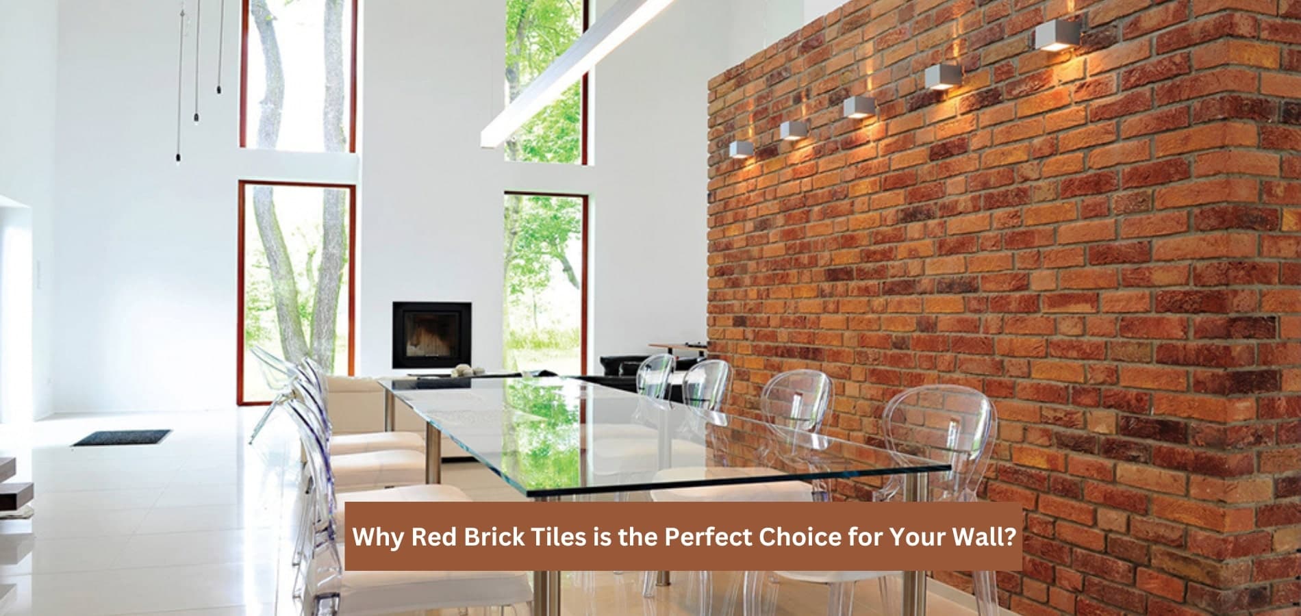 Why Red Brick Tiles is the Perfect Choice for Your Wall?